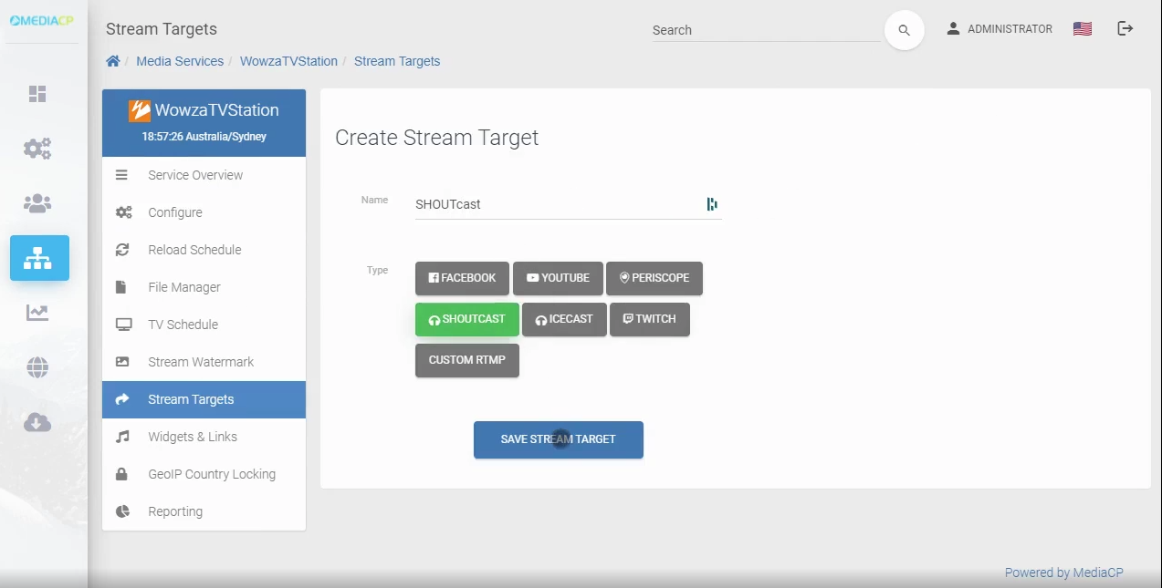 shoutcast-stream-target